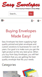 Mobile Screenshot of easyenvelopes.com